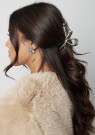 Bow Hair clip- gold thumbnail