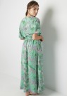 Maxi dress floral green thumbnail