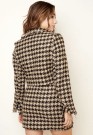 Pied de poule jacket Brown thumbnail