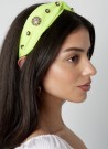 Headband statement stones - Purple thumbnail