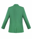 Oversized blazer gold buttons Green thumbnail