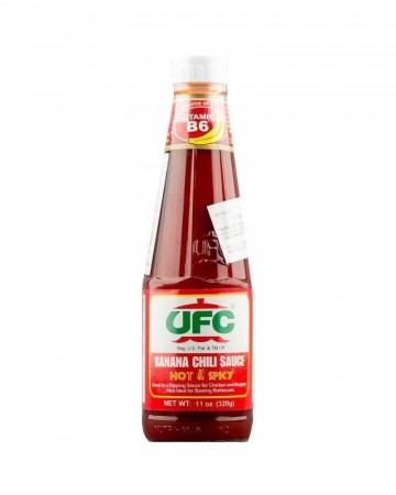 UFC banana chili sauce hot & spicy 320g 
