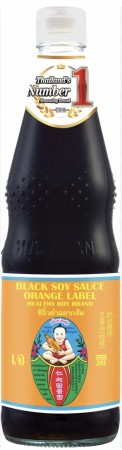 Healthy boy black soy sauce orange label 960ml