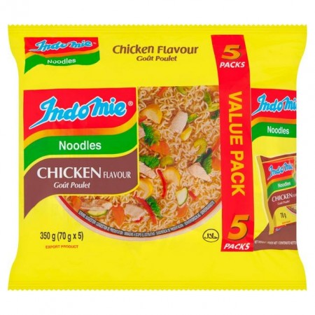 INDOMIE Instant noodles chicken flavour 5x70g  