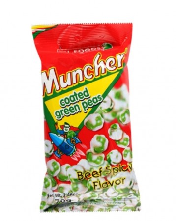 Muncher Coated Green peas 70g