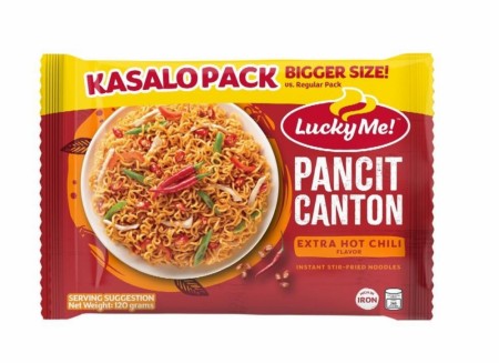 Lucky Me Pancit Canton HOT Chili KASALO PACK 120g 11 September 2026