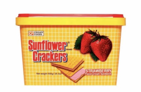 Croley Foods Strawberry Cream Sandwich 800g Pålager 20.august 2026