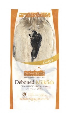 FISHER FARMS Deboned milkfish Marinated 400g