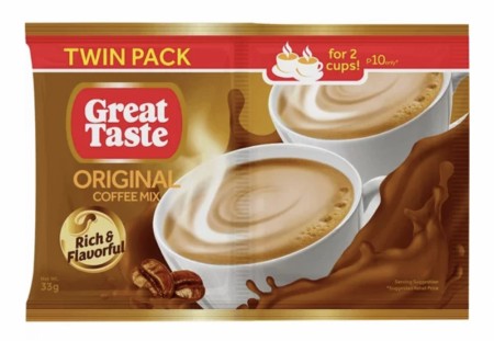 Great Taste Original Coffee mix twinpack 50g BFD 19.januar 2025