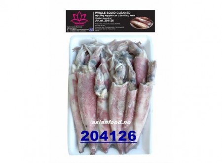 LOTUS Whole Squid cleaned 500g