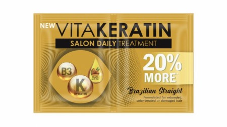 Vita Keratin  Treatment - brazilian straight twinpack pålager frå 28.feb