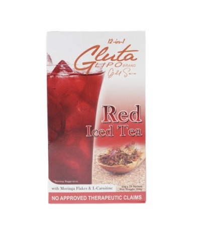 Glutalipo RED ICED TEA  Pålager 28.feb