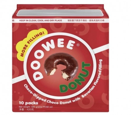 DooWee Donuts Choco 10x42g Pålager 12.juni 2026