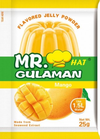 MR HAT GULAMAN JELLY POWDER MIX MANGO 25g