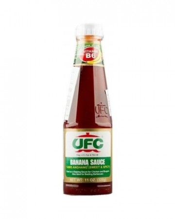 UFC banana sauce regular sweet & spicy 320g