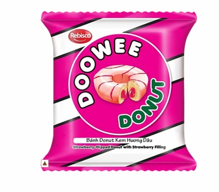 DooWee Donuts Strawberry 42g 