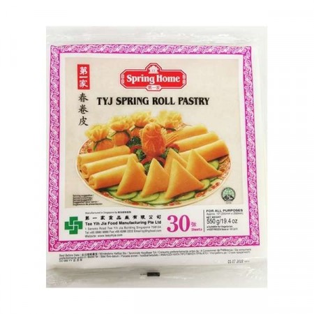 SPRING HOME Springroll pastry 250mm 30stk