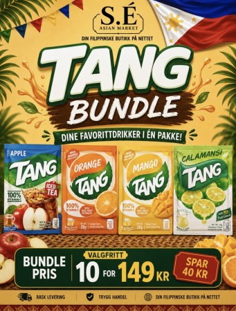 Tang bundle 10 for 149kr