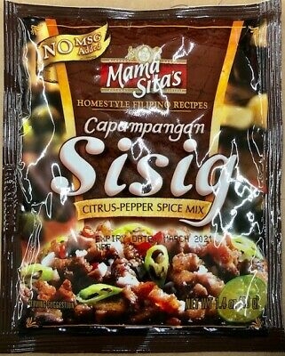 MAMASITAS Citrus pepper spice mix- SISIG 40g