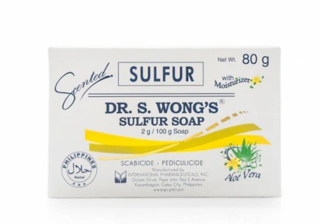  Dr. S. Wongs Sulphur Soap w/moisturizer. 80g pålager 15.oktober 2026