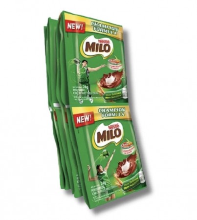 Milo choco powder 24gx2 twinpack