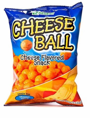 Regent Cheese Ball Chips 60gm Pålager 15.august 2025