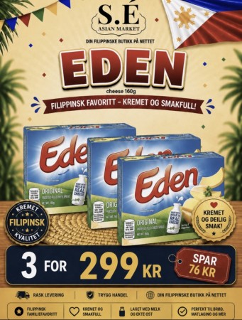 Eden 160g Bundle 3 for 299kr