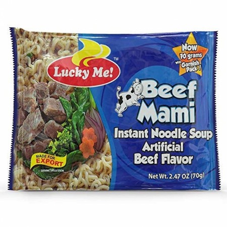 L.M Instant noodles beef na BEEF flavour 55g