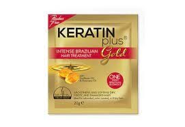 Keratin Plus Brazilian Hair Treatment (Gold) 20g pålager 28.feb