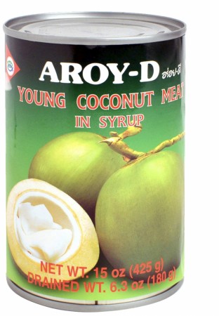 AROY-D Young Coconut meat in syrup