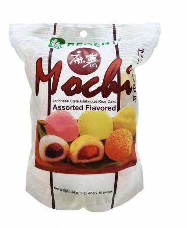 REGENT Mochi Japanese Style Glutinous Rice Cake Assorted Flavor 240g