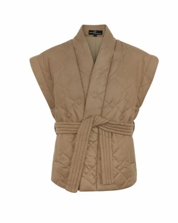 Waist coat beige
