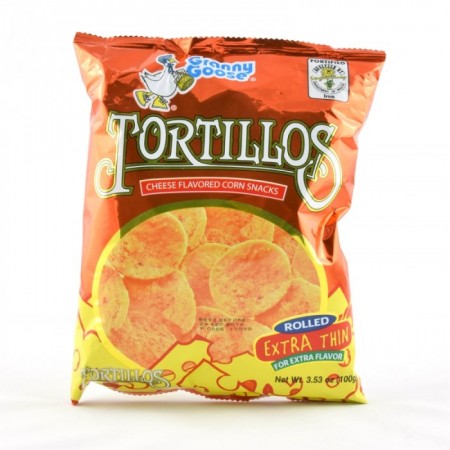 J&J Granny Gooze Tortillos  CHEESE 100g  