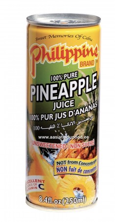 Philippine Brand Pineapple 250ml forhåndsbestilling‼️ forventet levering v.11-12