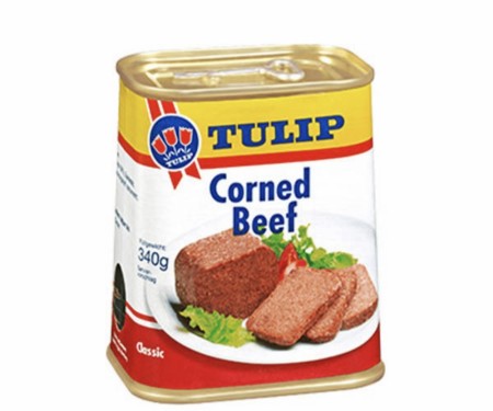 Tulip Corned Beef  340g  pålager 20.august 2026