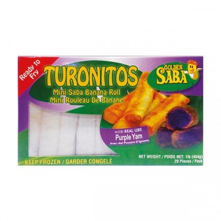 GOLDEN SABA Turonitos with Purple Yam 20pcs 454g 