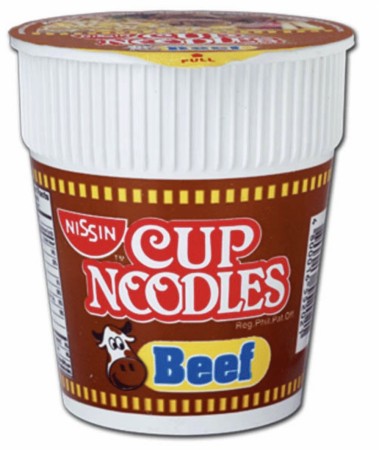 Nissin Cup Noodles Beef Flavor 60g Pålager 11. September 2026