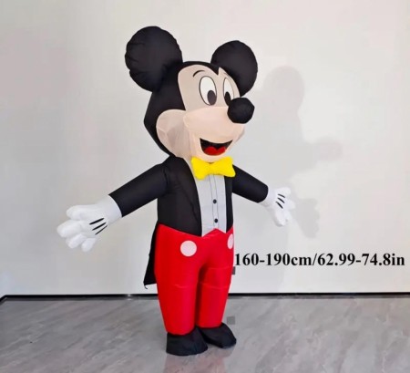 Mickey mouse Kostyme Opplåsbar(leie)