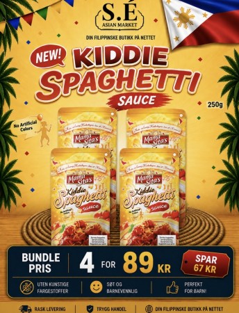 MAMASITAS Kiddie spaghetti sauce 250g 4 for 89kr